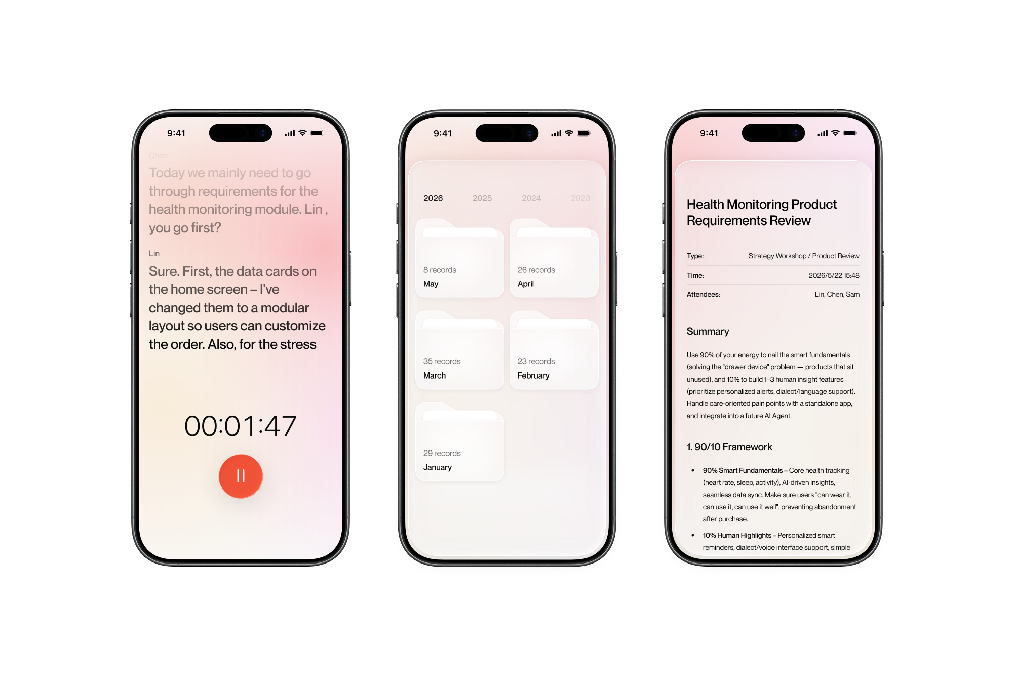 Audio Summary App